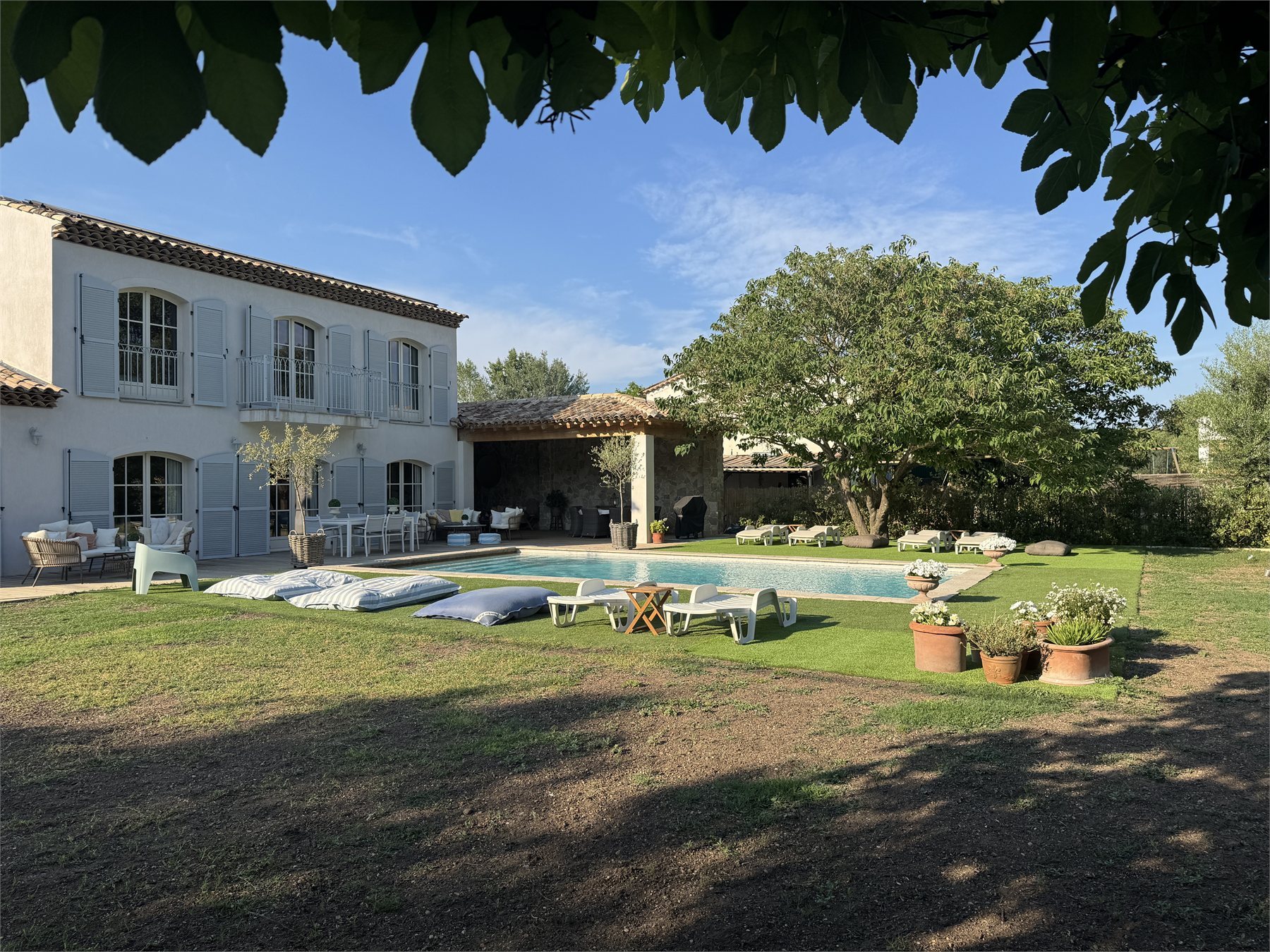 La maison Amore Mio vue depuis le jardin