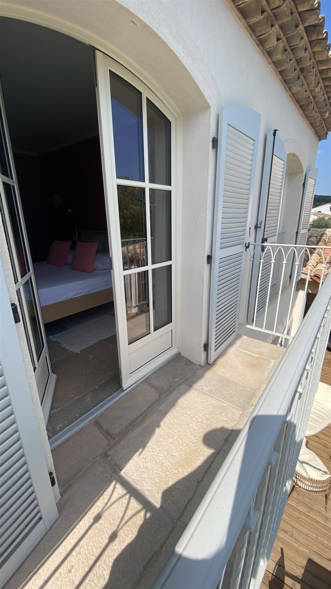 Le balcon privatif de La Julia