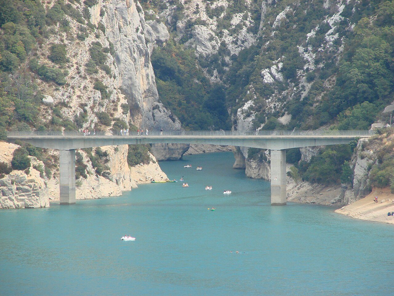 Paysage des Gorges du Verdon