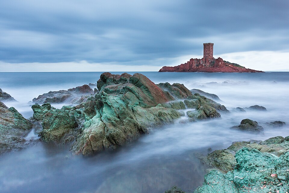 L’Île d’Or vue depuis le Dramont