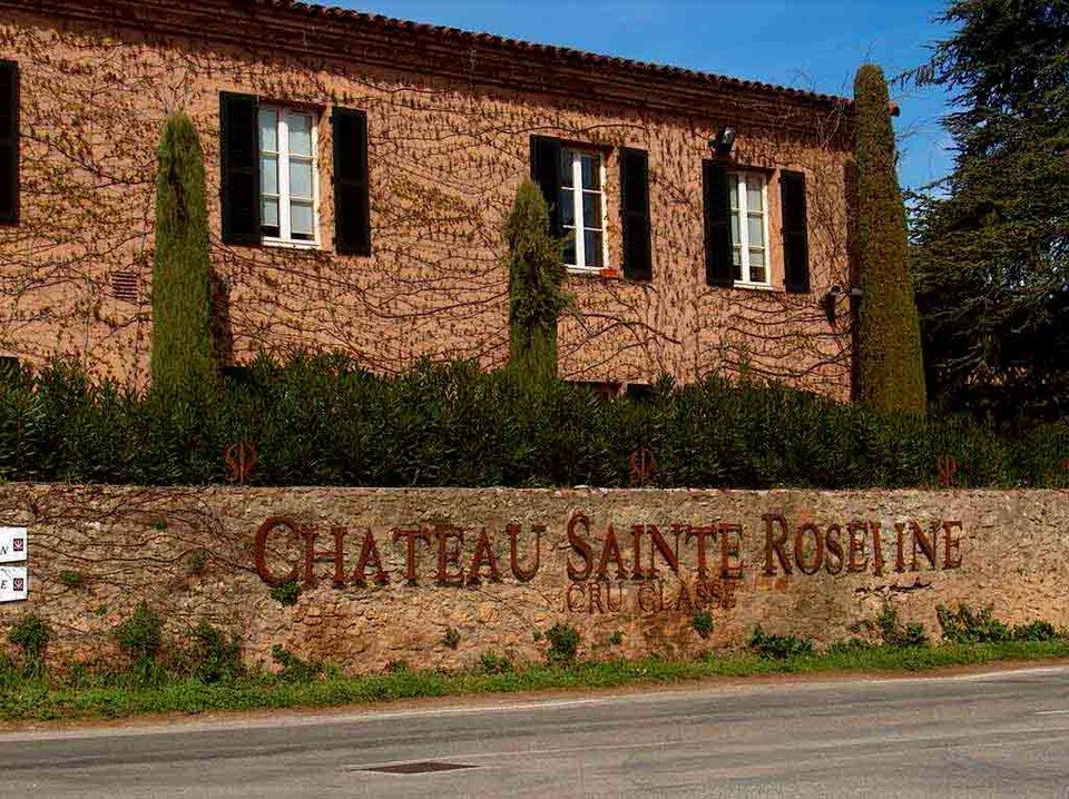 L’entrée du domaine Sainte-Roseline.